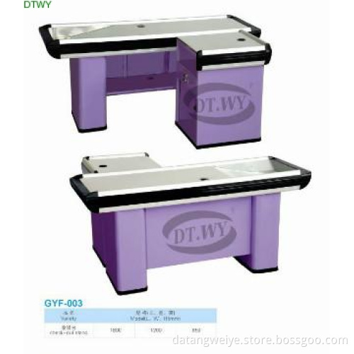 checkout counters for sale used in hte supermarket